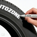 Däckpenna Vit Autozone